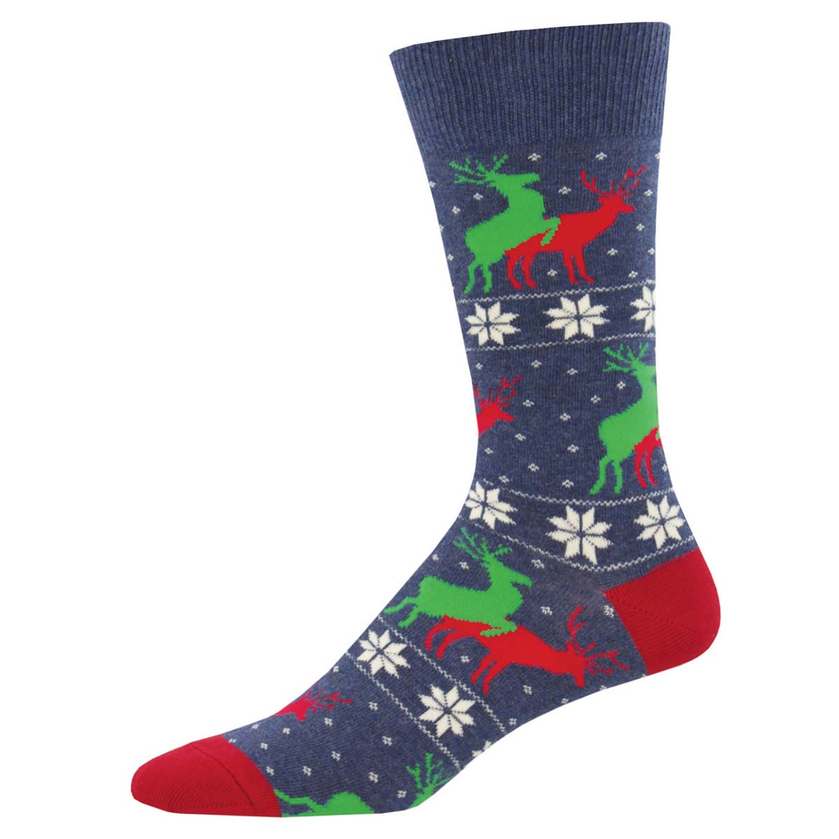 Naughty Reindeer Games Men's Socks Naughty Reindeer Games Men's Socks