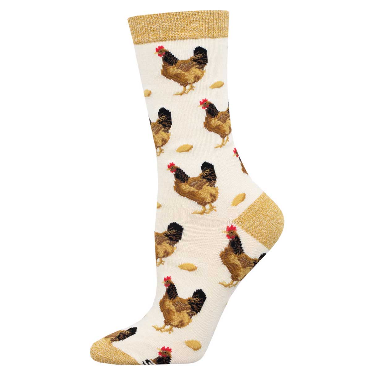 Super Soft Bamboo Socks for Women Chicken or Egg Socksmith