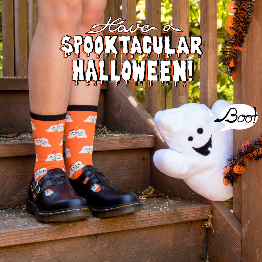 Halloween Socks, With or Without a Costume