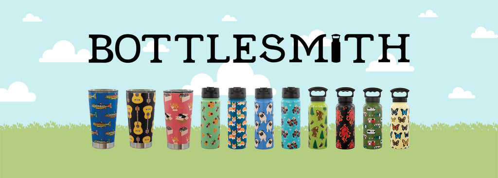 Bottlesmith Double-Wall Insulated Water Bottles | Socksmith