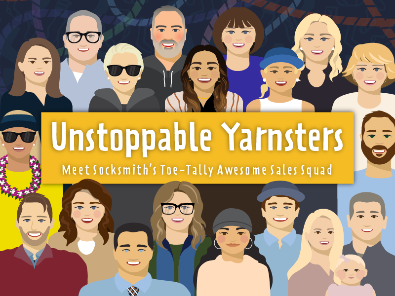 Meet the Socksmith Sales Teams: The Heroes Behind Your Favorite Socks