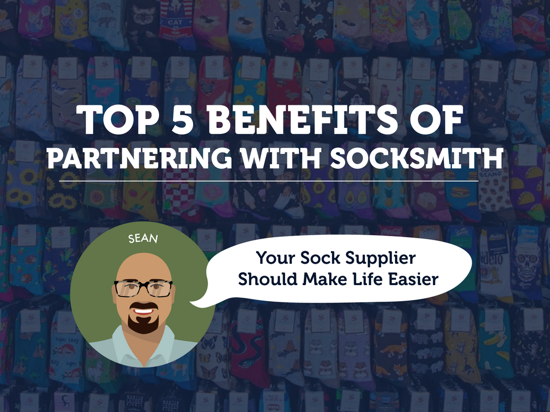Top 5 Benefits of Partnering with Socksmith