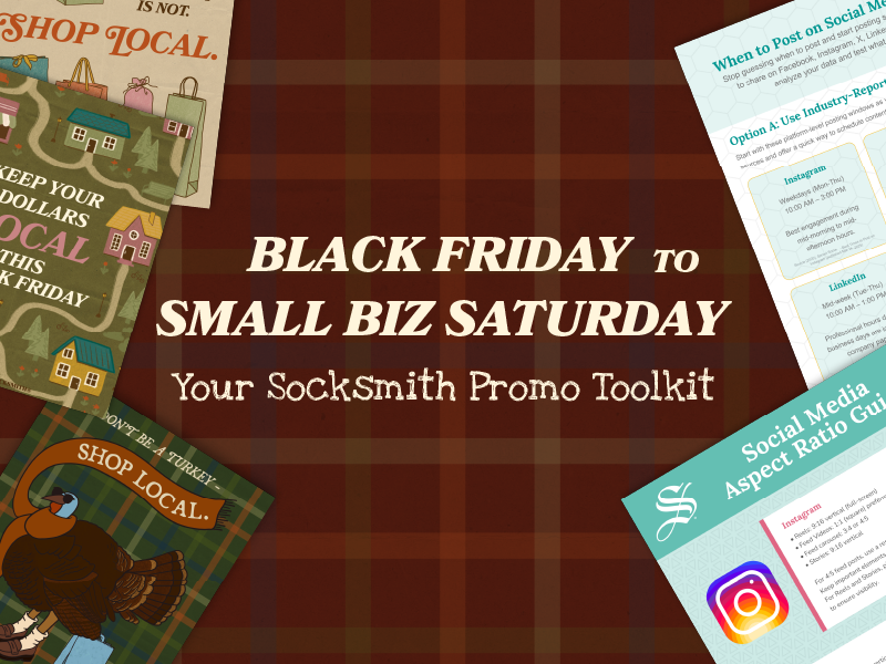 Image of Socksmith's Free Promo Toolkit for Small Retailers