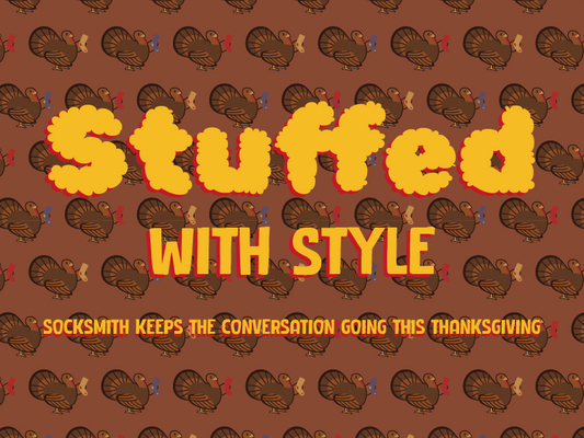 Stuffed with Style: Socksmith's Turkey Revolution print 