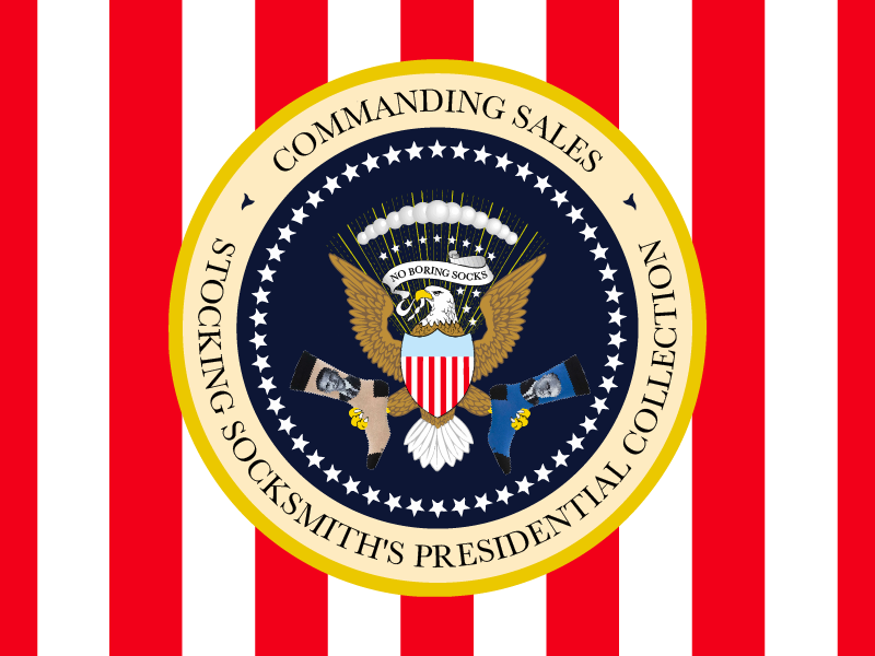 "COMMANDING SALES: STOCKING SOCKSMITH'S PRESIDENTIAL COLLECTION"