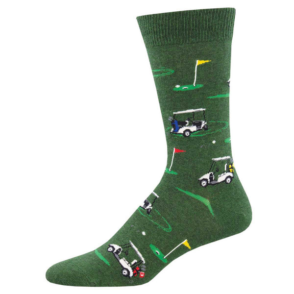 Socksmith Men's Putting Around Socks - Green Socksmith Men's Putting Around Socks - Green