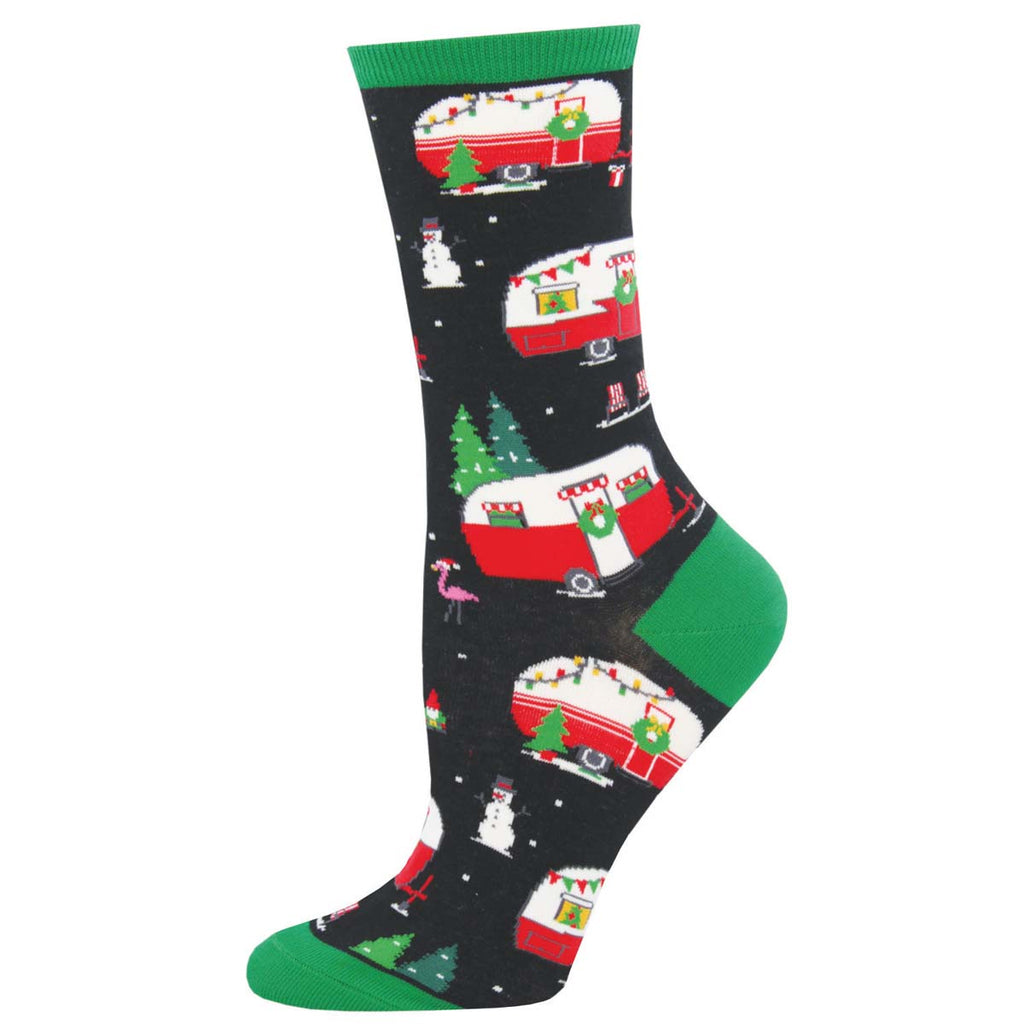 Christmas Campers Socks for Women - Shop Now | Socksmith