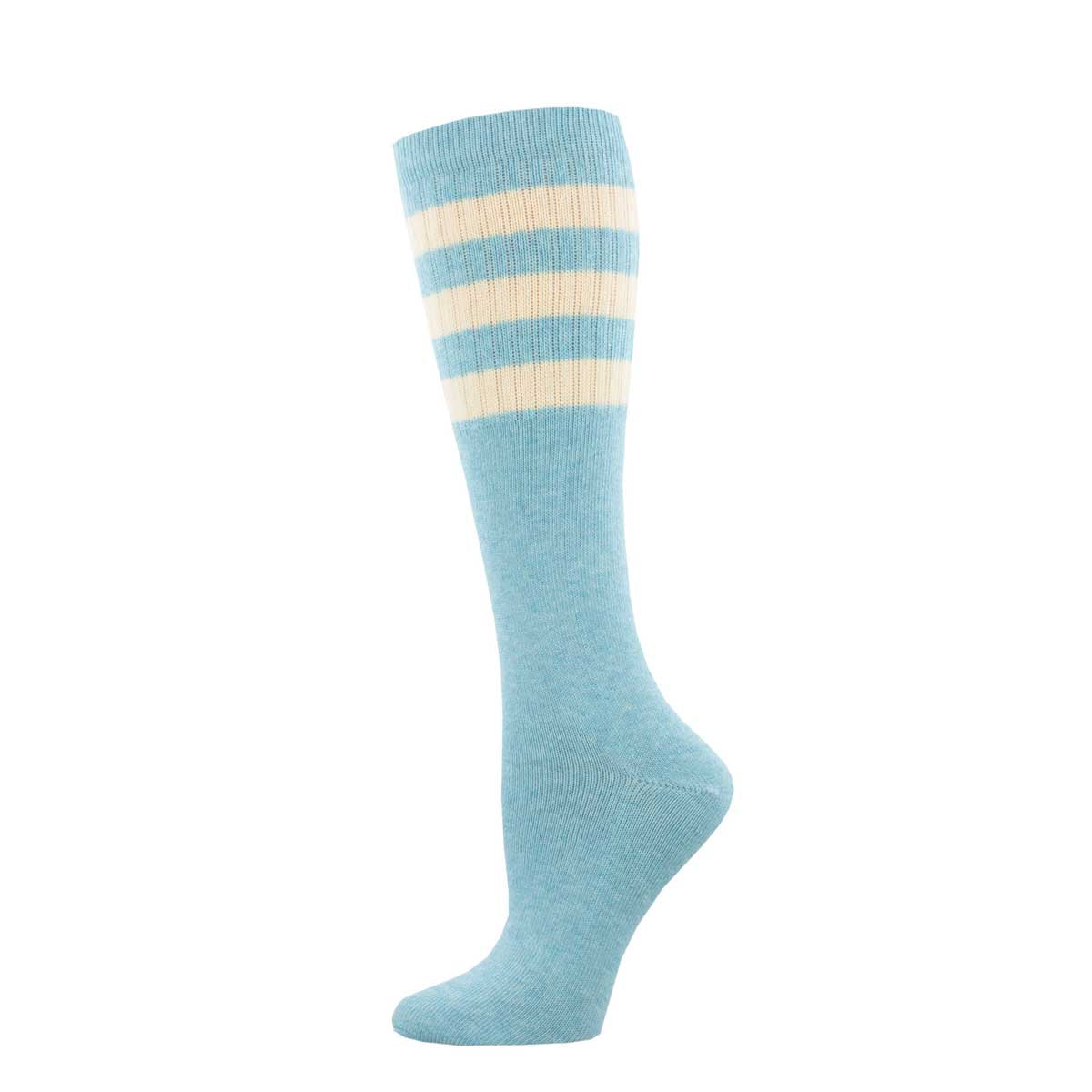 Blue Heather-ASH2653 / S/M 9-11 (Women's Shoe Size 6-10.5 and Men's Shoe Size 5-9)