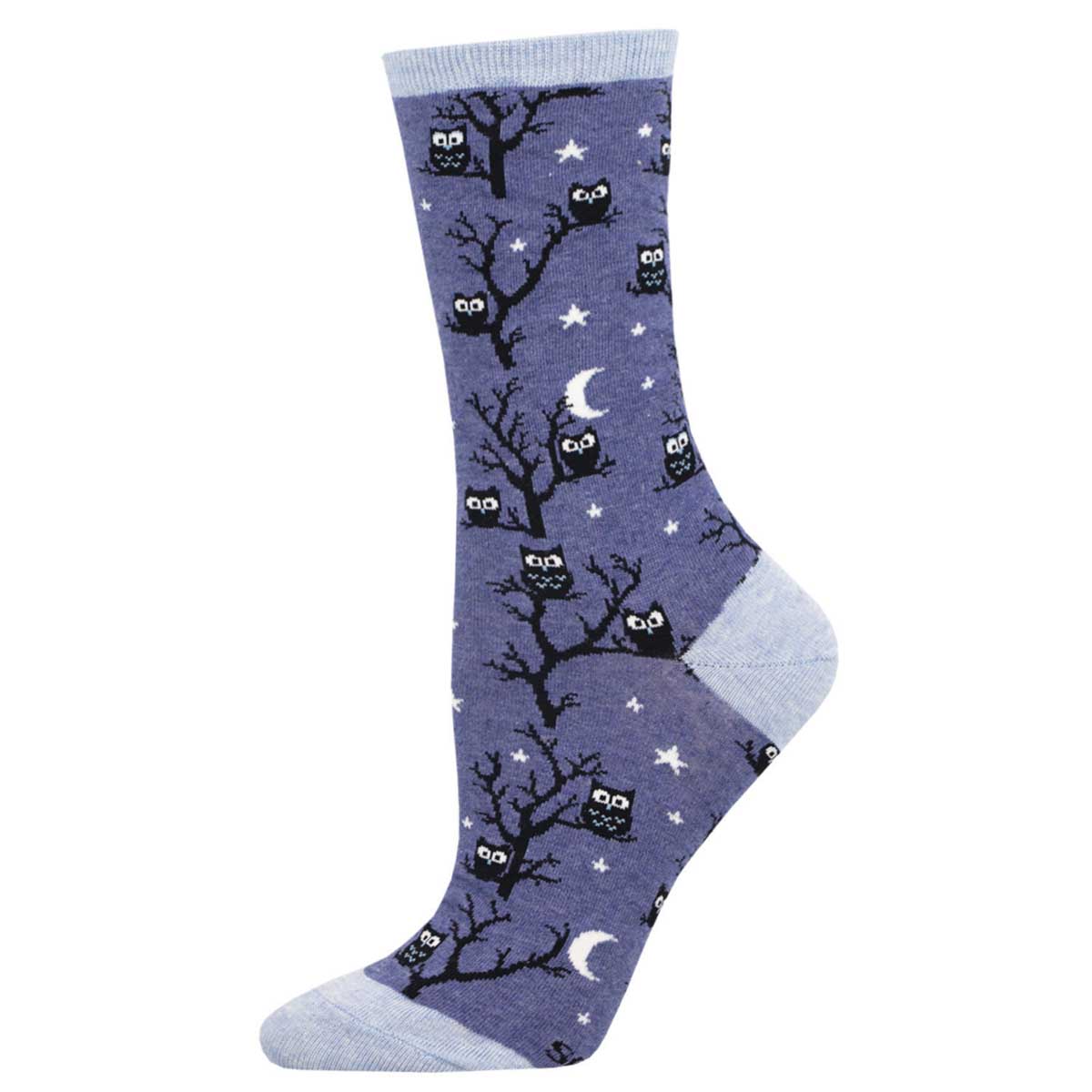 Denim Heather-WNC2840 / S/M 9-11 (Women's Shoe Size 6-10.5 and Men's Shoe Size 5-9)