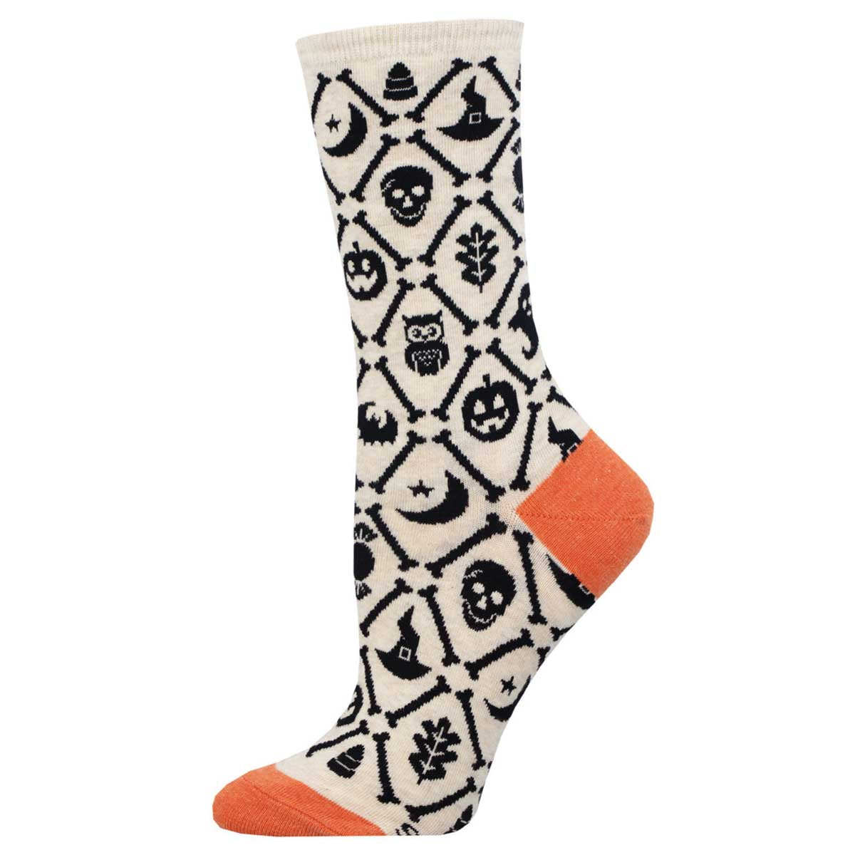 Ivory Heather-WNC3107 / S/M 9-11 (Women's Shoe Size 6-10.5 and Men's Shoe Size 5-9)