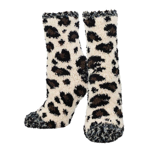 Fuzzy Leopard Print - Warm & Cozy