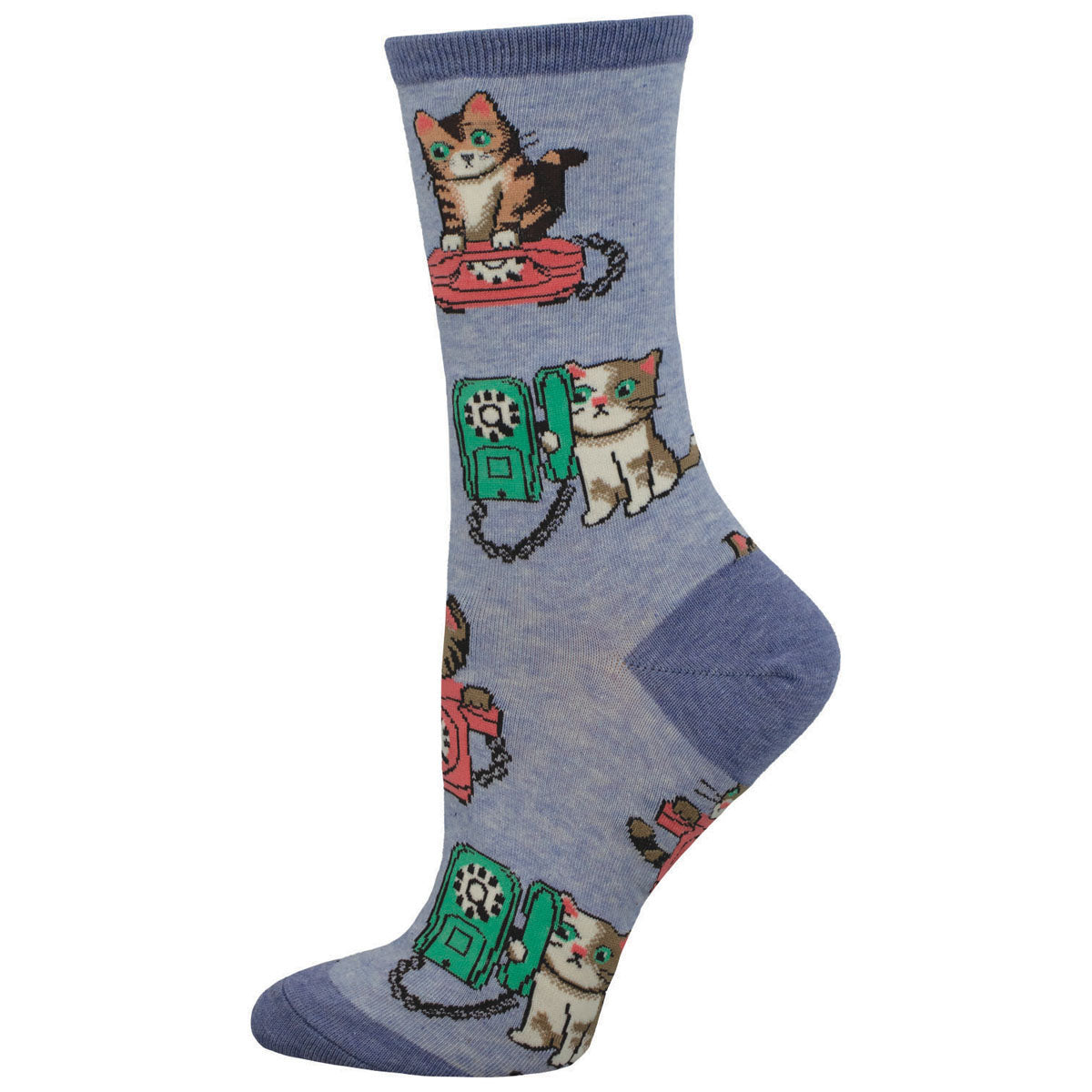 BLUE HEATHER-WNC3520 / S/M 9-11 (Women's Shoe Size 6-10.5 and Men's Shoe Size 5-9)