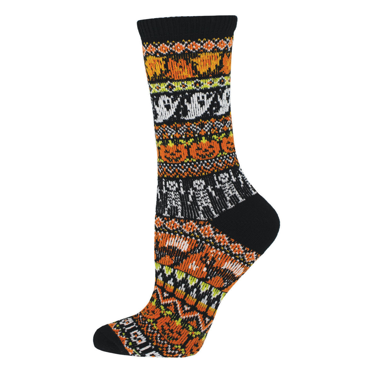 BLACK AND ORANGE-WNS3574 / S/M 9-11 (Women's Shoe Size 6-10.5 and Men's Shoe Size 5-9)