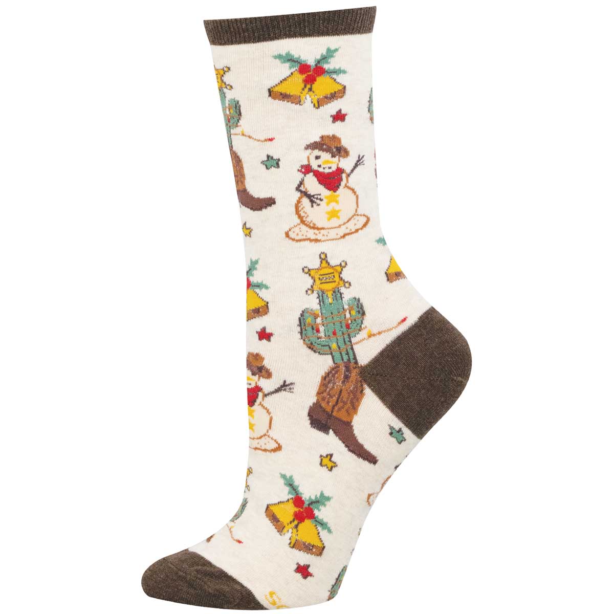 WhiteHeather-WNC3906 / S/M 9-11 (Women's Shoe Size 6-10.5 and Men's Shoe Size 5-9)