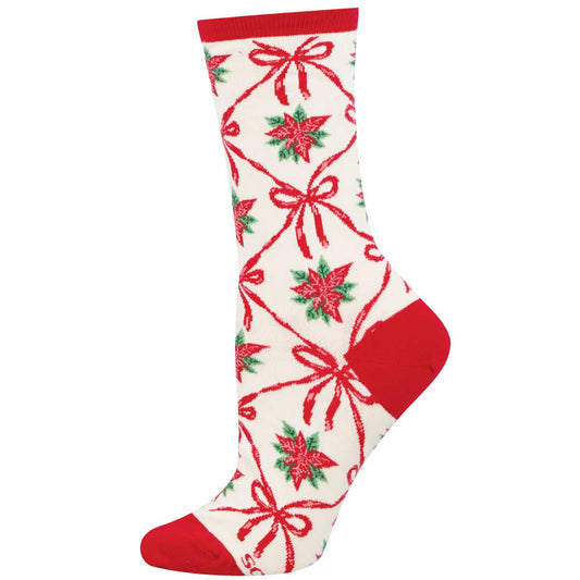 Poinsettia Decor - Cotton Crew
