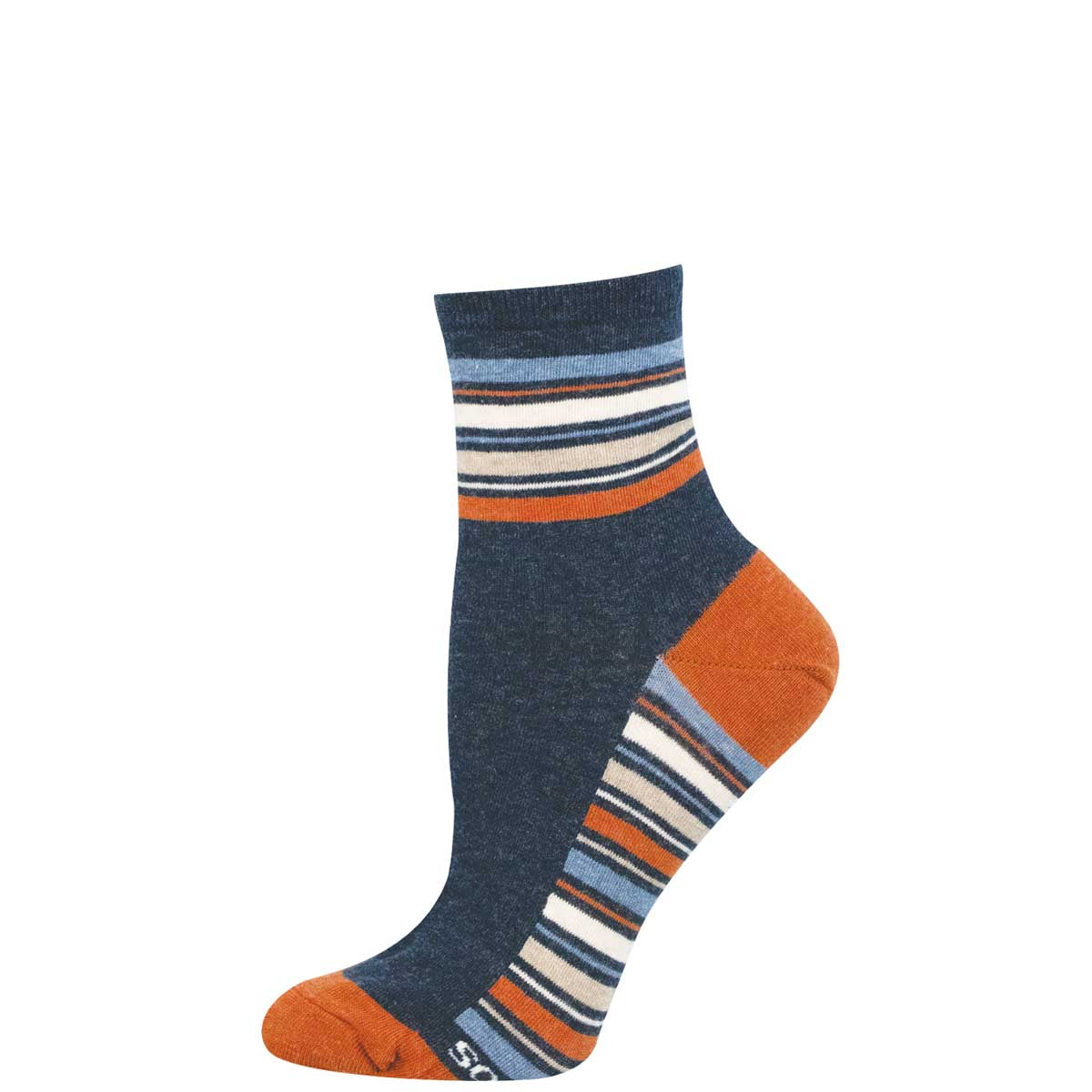 Navy Heather-WBM4016 / S/M 9-11 (Women's Shoe Size 6-10.5 and Men's Shoe Size 5-9)