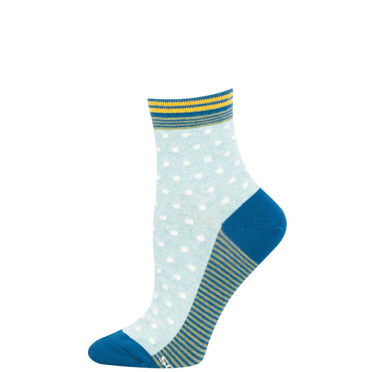 Pin Dot  - Cotton Mini Crew