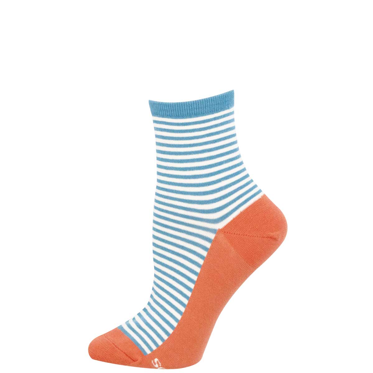 Sailor w/ Contrast Footbed - Cotton Mini Crew