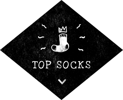 Socksmith Crinkle Cut - Black - Socks