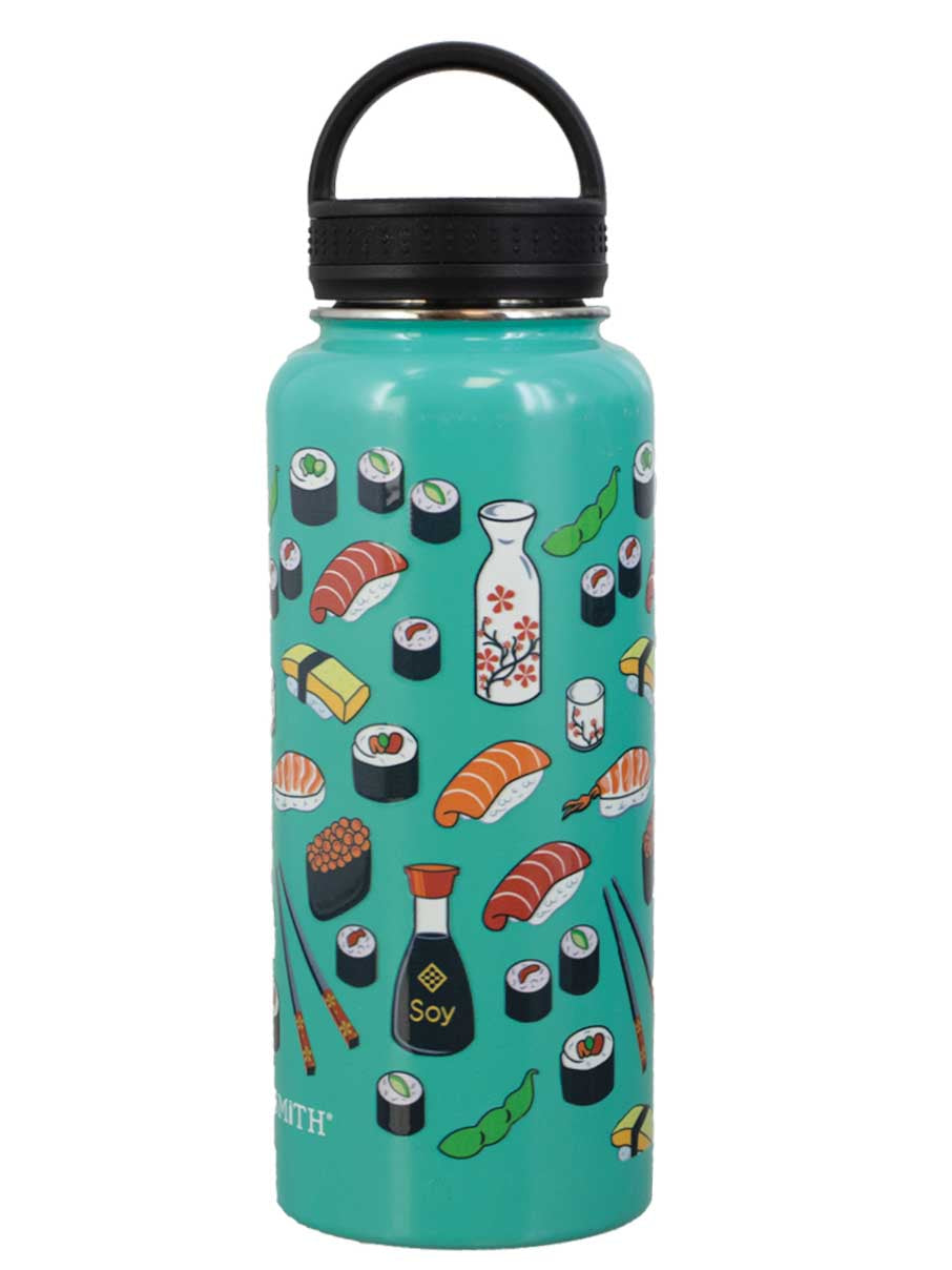 Insulated Water Bottle - 32 oz | Stainless Steel | Socksmith